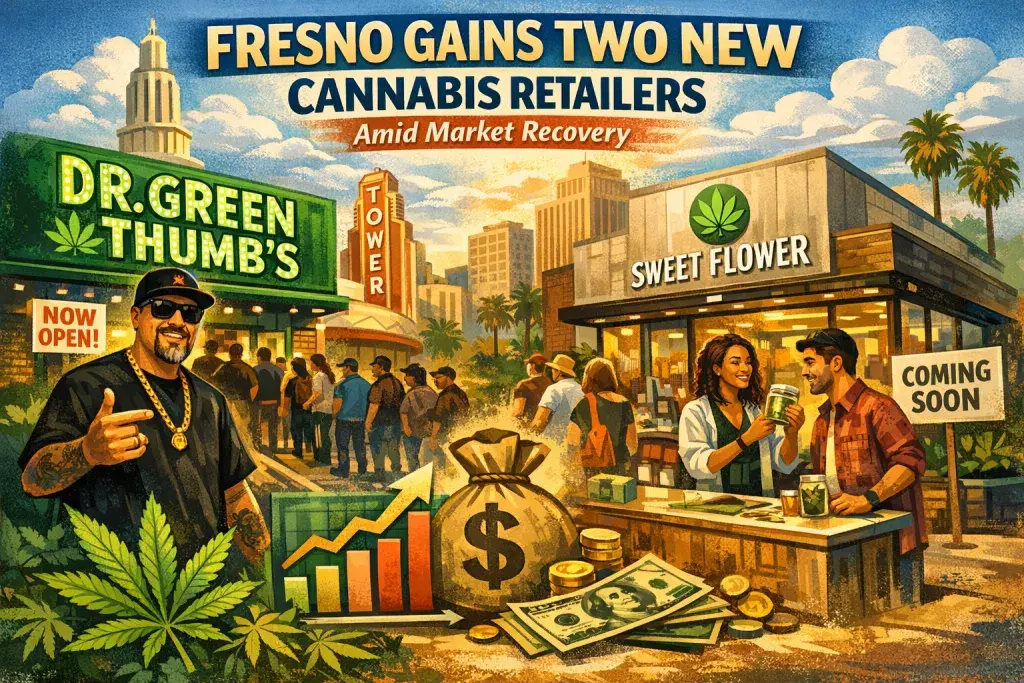Fresno Gains Two New Cannabis Retailers Amid Market Recovery