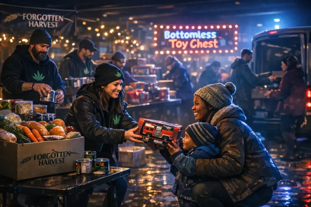 Cannabis Businesses Partner with Nonprofits to Aid Vulnerable Families This Holiday Season