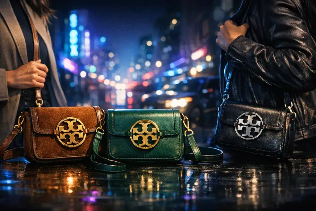 Tory Burch Revives Miller Crossbody Line with Fresh Suede and Leather Takes