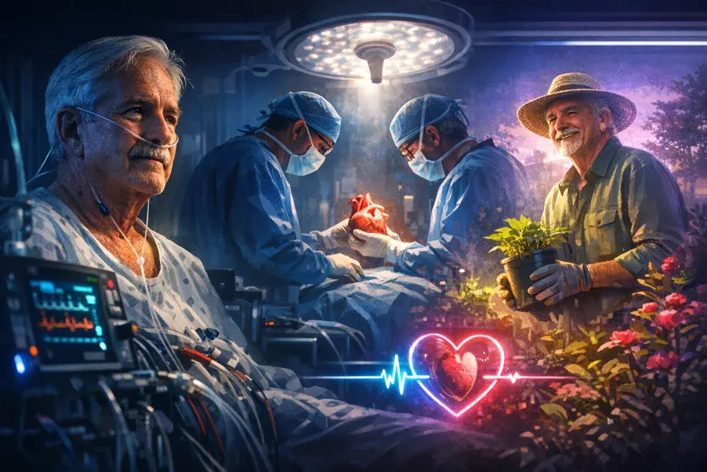 Stan DeFreitas Survives Heart Failure Through Transplant After 40 Years as Mr. Greenthumb