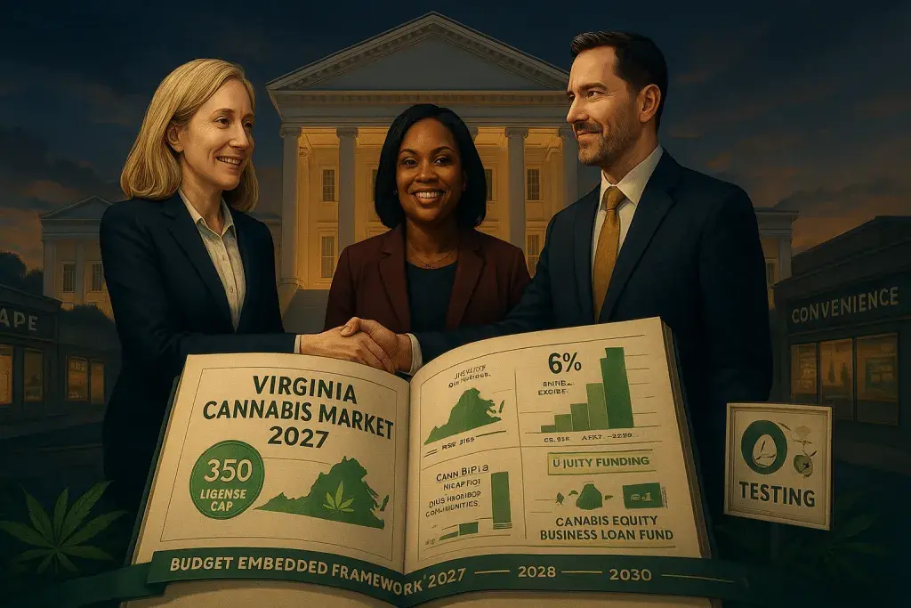 Virginia Strikes Budget Deal to Launch Adult-Use Cannabis Market by 2027