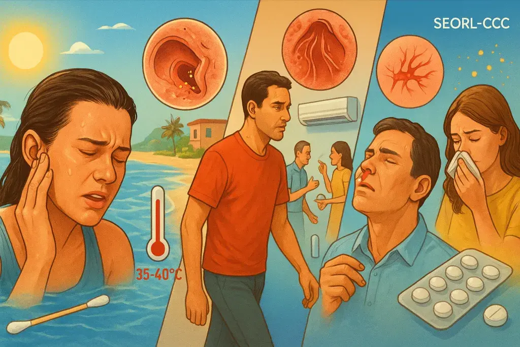 Spanish ENT Society Warns Summer Conditions Strain Ear, Nose, and Throat Health