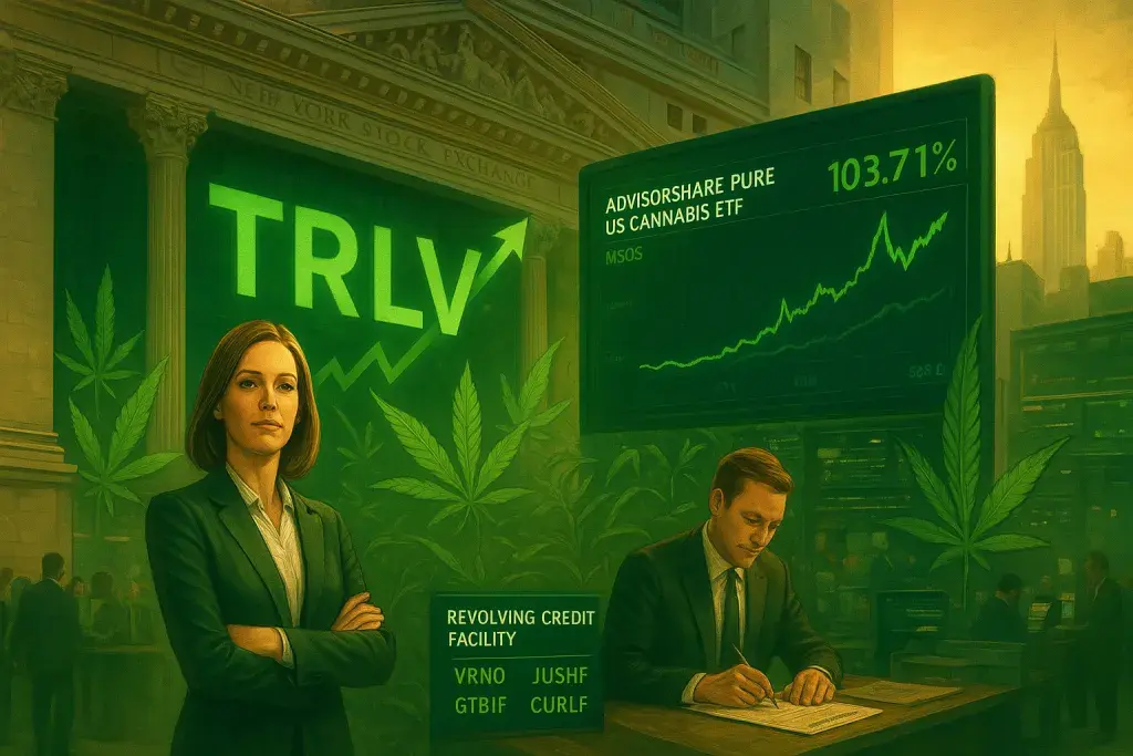 Cannabis ETF Surges as Trulieve's NYSE Debut Tests Wall Street's Appetite