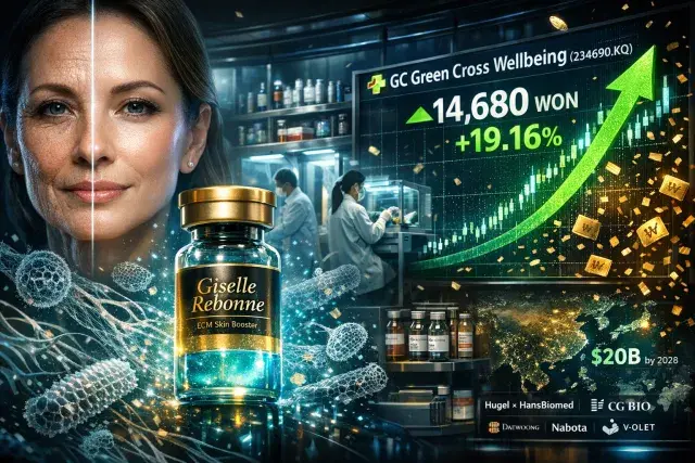 GC Green Cross Wellbeing Shares Surge 19% on ECM Skin Booster Launch